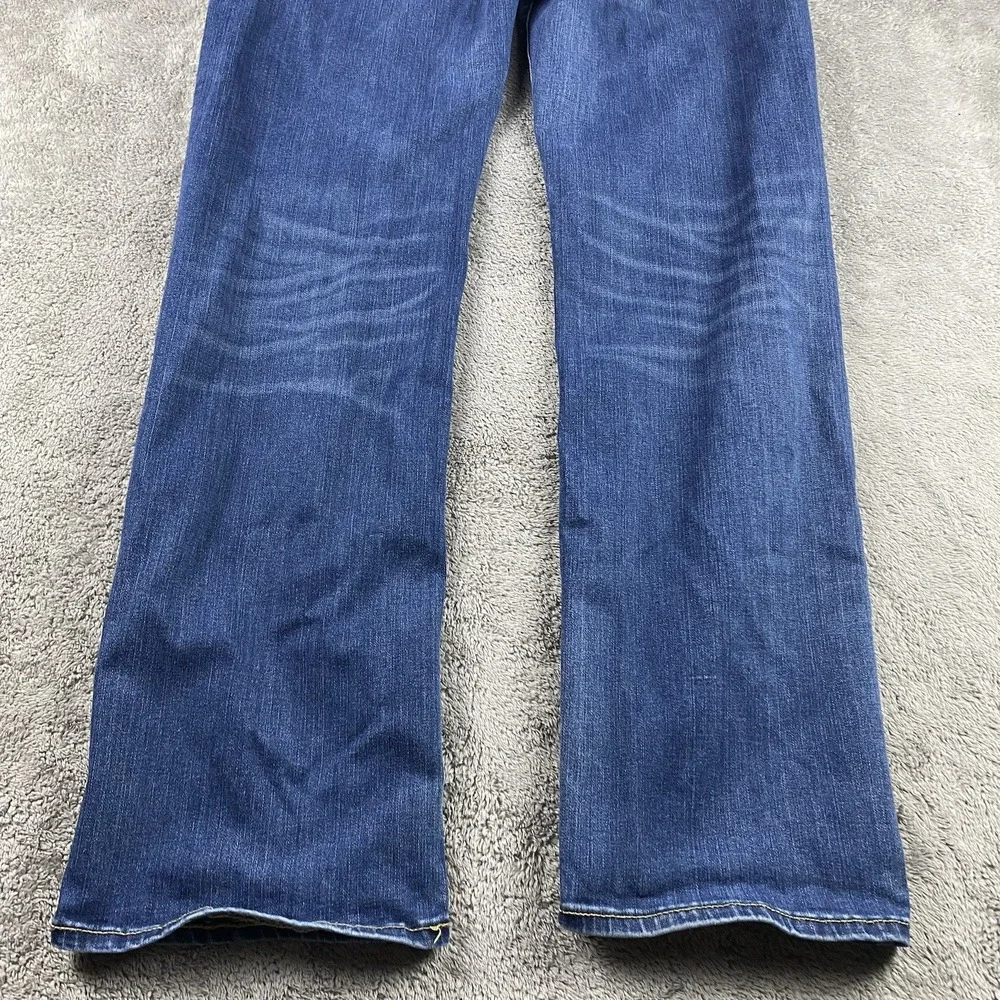 American Eagle Original Straight Jeans Mens Size 34x32 Blue Medium Wash